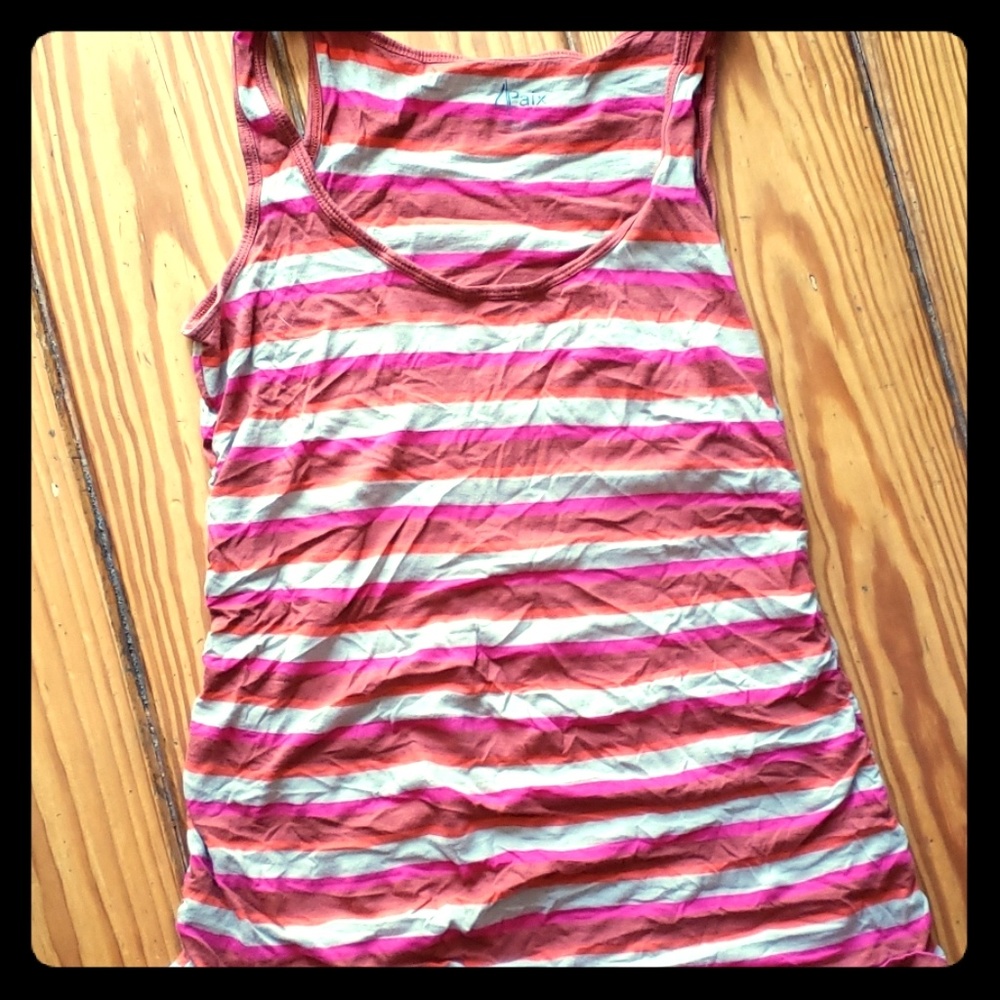 Large matermity tank top